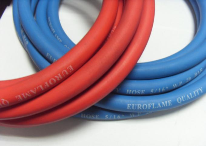 Ce ISO 2398 identiteitskaart 8mm industriële luchtslang/zwarte rubberslang met Vezel vlechtte Versterking