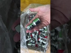 Dubbele zeshoekige een-stuk JIC vrouwelijke 74 graden kegel zitplaats hydraulische pijp fittings (26711DY)