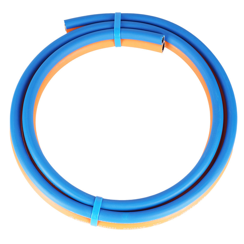 Grade T slijtagebestendige reducer Twin Welding Hose Oranje 3/8''Blauw 1/4' '