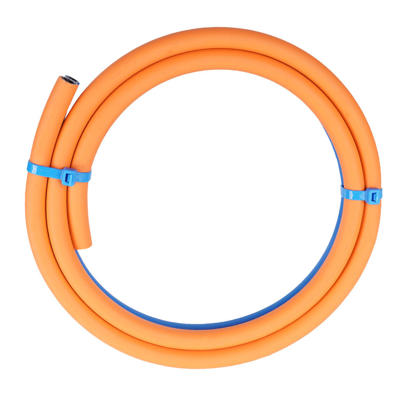 Grade T slijtagebestendige reducer Twin Welding Hose Oranje 3/8''Blauw 1/4' '