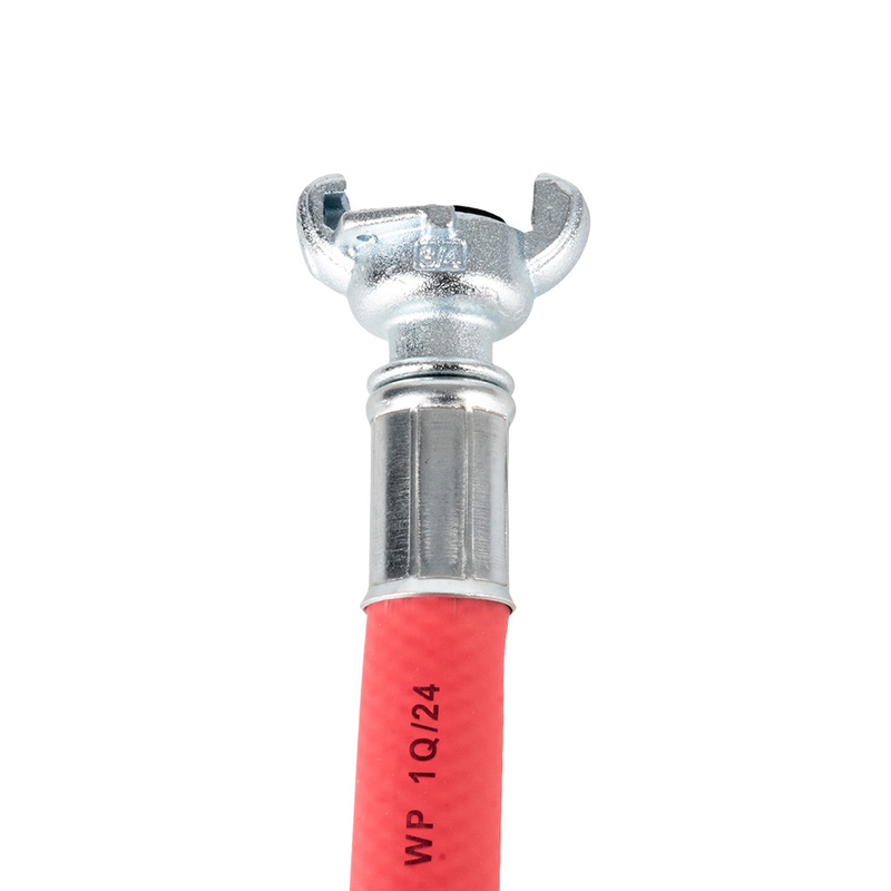 50/100 meter1 inch Factory Rood Duurzame anti-verouderde multi-ply EPDM Air Jackhammer Slang Compound Compressor Elektrische oefening