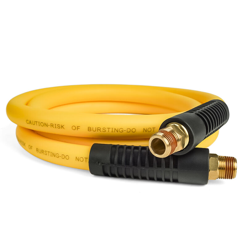 Industrial Hybrid Air Line – Ultra-Flexible Rubber–PVC Hose, 300 PSI Rated for Pneumatic Equipment