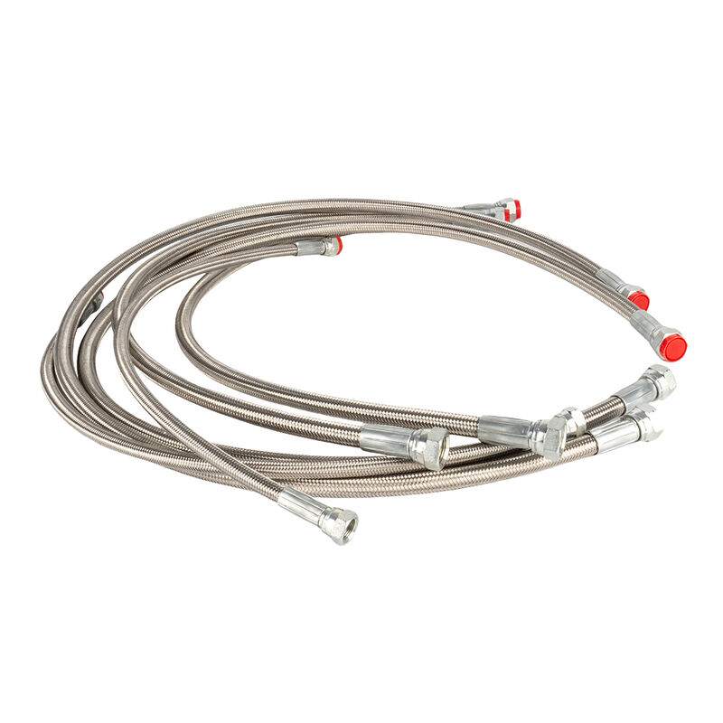 PTFE slangassemblage met hoge temperatuurbestendigheid en chemische bestendige eigenschappen voor antistatische toepassingen