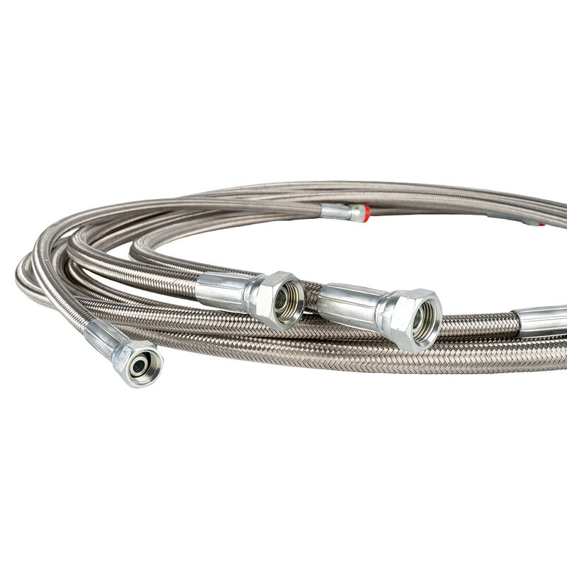 PTFE slangassemblage met hoge temperatuurbestendigheid en chemische bestendige eigenschappen voor antistatische toepassingen