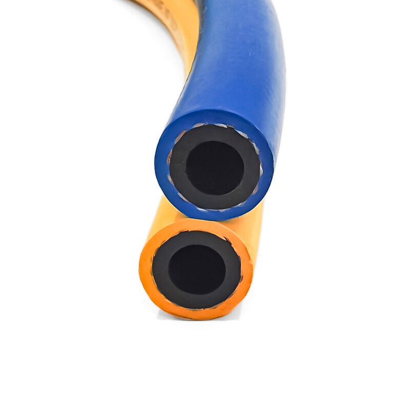 Hoogdruk Twin Welding Hose ISO 3821 Gecertificeerd met EPDM synthetisch rubber voor gas lassen en snijden