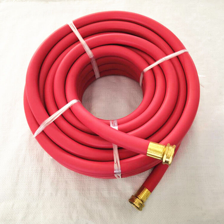 5/8 inch verouderingsbestendigheid, hoge flexibiliteit, niet-geleidende EPDM-rubberen watertuinslang met GHT-fittingen