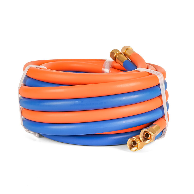 Twin Oxygen LPG Welding Hose Assembly. Industrieel EPDM NBR Gas Welding Hose voor snijden en brazen.