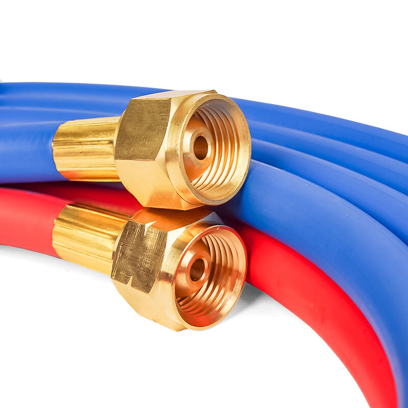 EPDM synthetische rubber twin welding slang met 300psi werkdruk en ISO 3821 certificering