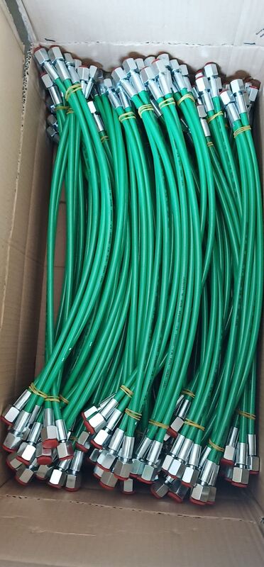 DN2 3,2 mm Innendiameter 630 Bar Ultra Hoog Druk Proefslang 2000 Bar Breukdruk Luchtlaadslang 0,5m Uitgebreide lengte