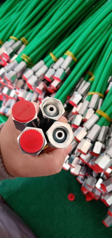 DN2 3,2 mm Innendiameter 630 Bar Ultra Hoog Druk Proefslang 2000 Bar Breukdruk Luchtlaadslang 0,5m Uitgebreide lengte