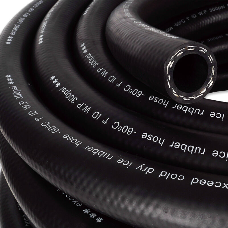 1/4 ~ 1 Inch droogijs slang voor industriële reinigings- en straalapparatuur