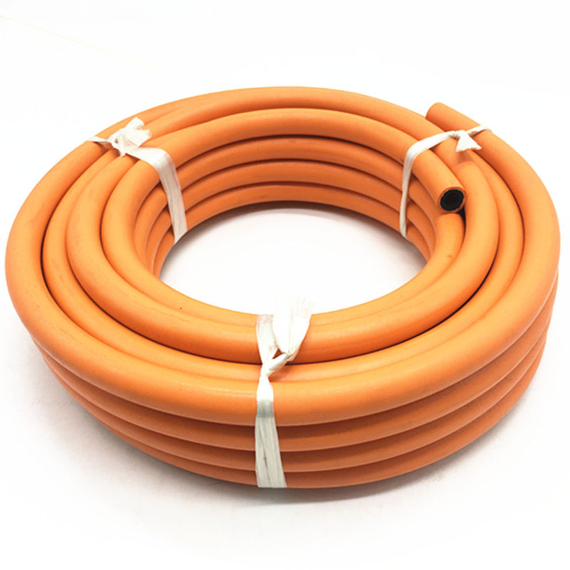 Flexibel Oranje 50ft/100ft slijtvast W. P 20bar 10mm Oranje LPG gas slang